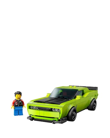 LEGO Speed Champions Dodge Challenger SRT Hellcat Sports Car Toy 77237