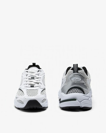Lacoste Storm 96 Trainers - White/Dark Green
