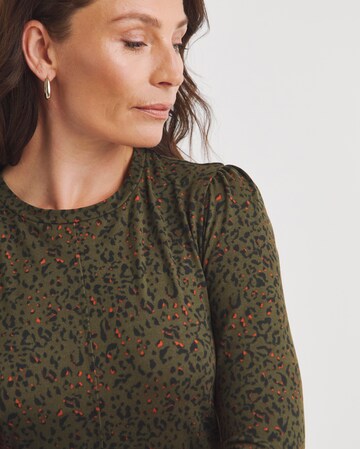 Soft Touch Swing Dress With Long Sleeves