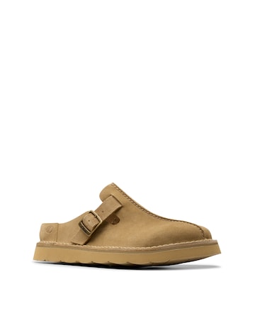 Clarks Solsbury Mules - Dark Sand