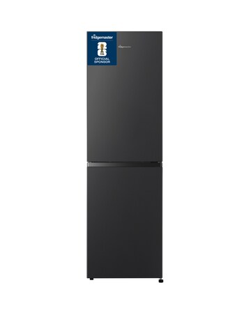 Fridgemaster MC55240EB 174cm 50/50 Fridge Freezer Black