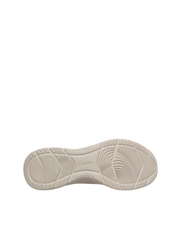 Skechers Taupe Bedford Slip On Mary Jane Shoes - Standard Fit (D)