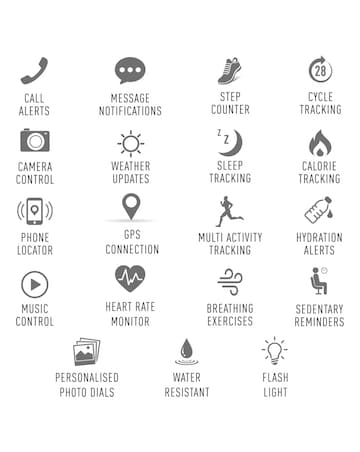 Reflex Active Series 12 Smart Watch - Navy