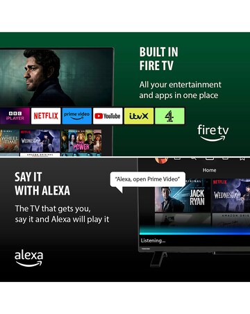 Toshiba 40LF2F53DB 40in Smart Full HD Fire TV with Amazon Alexa