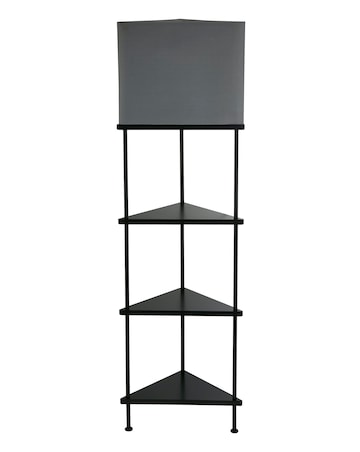 Corner Shelf Floor Lamp