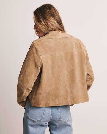 Anthology Suede Trucker Jacket