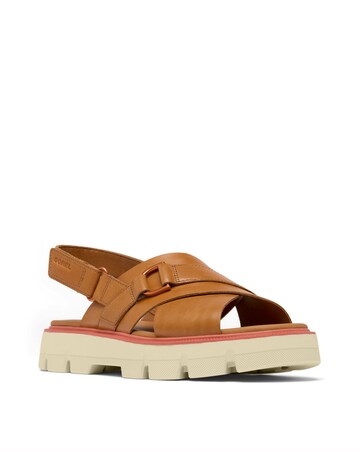Sorel Leather Rein Crisscross Sandal