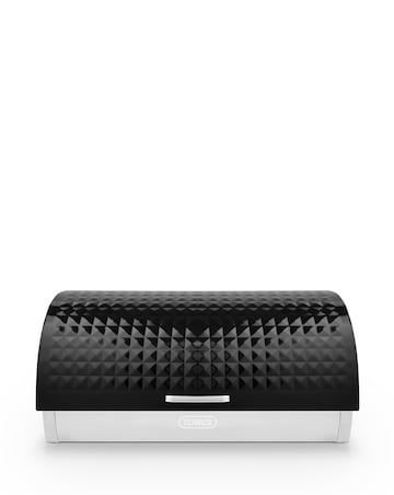 Tower Solitaire Bread Bin-Black