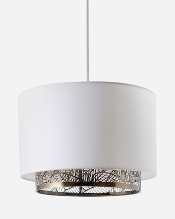 Two Tier Metal Easy Fit 30cm Shade