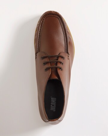 Casual Leather Chukka Boot Wide Fit
