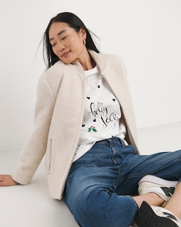 White Holly Jolly Christmas T-Shirt