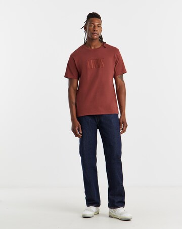 Levi's Short Sleeve Relaxed Fit Logo T-Shirt - Rust