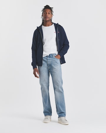 Levi's 501 Original Straight Fit Jean - Light Indigo