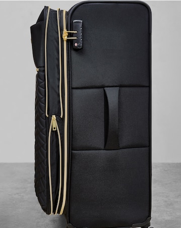 Rock Sloane Cabin Suitcase - Black