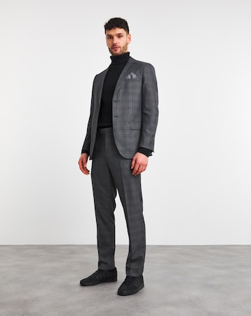 Regular Fit Check Suit Trouser