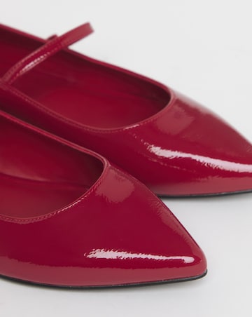 Clara Pointed Toe Mary Janes - Wide Fit (E)