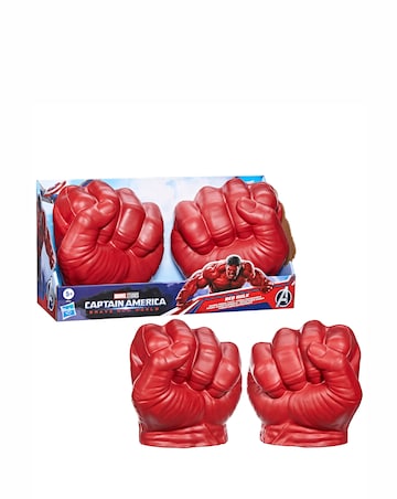 Marvel Avengers Captain America: Brave New World Red Hulk Gamma Smash Fists