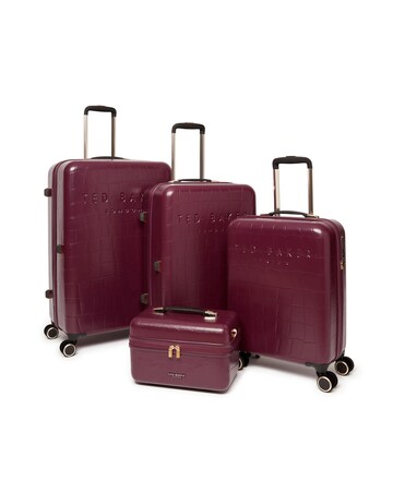 Ted Baker Plum Large Suitcase