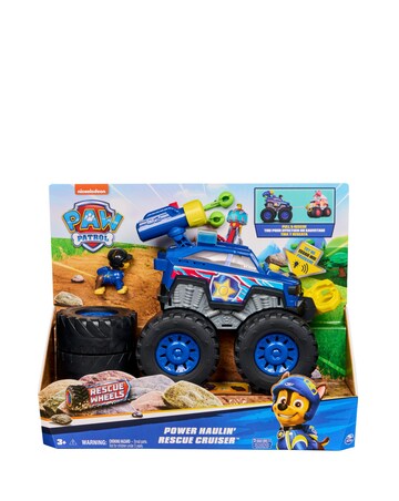 PAW Patrol Rescue Wheels Chase's Deluxe Power Haulin' Rescue Cruiser