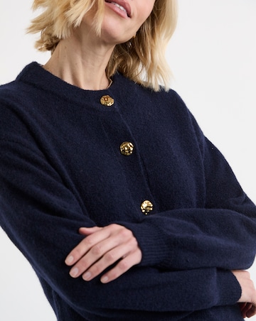 Classic Henley Button Knit Jumper