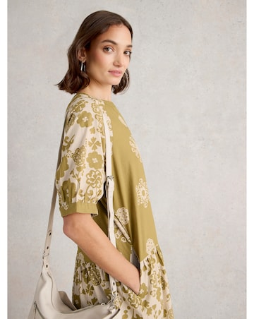 White Stuff Eva Mixed Print Dress