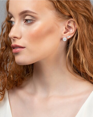 Radley London Ladies Silver Leaping Dog Twin Pack Stud Earrings