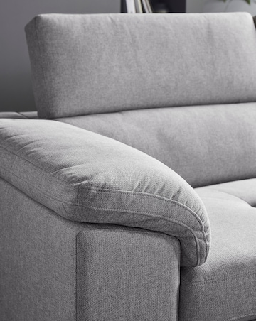 Ripley 3 Seater Sofa with Adjustable Headrest