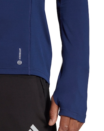 adidas 1/2 Zip Long-Sleeve Top