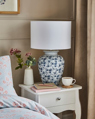 Julipa Ceramic Floral Ceramic Lamp