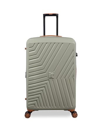 IT Luggage Convertible Large Suitcase with Removable Wheels