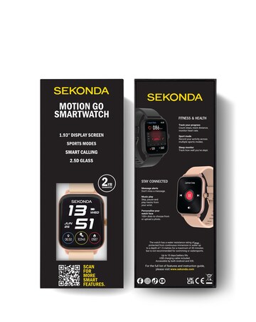 Sekonda Motion Go 45mm Smart Watch - Pink