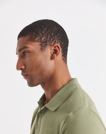 Pique Polo Shirt Long