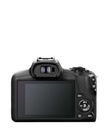 Canon EOS R100 APS-C Mirrorless Camera inc RF-S 18-45mm Lens - Black