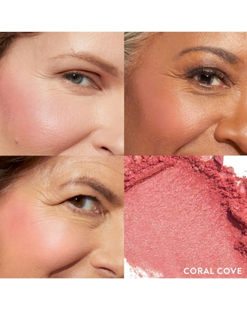 Laura Geller Baked Blush-n-Brighten Marbleized Blush - Coral Cove