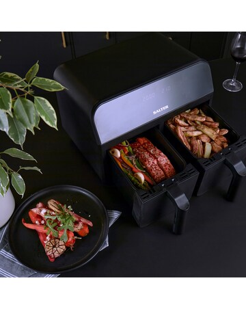 Salter Dual Air Cook Digital Pro Air Fryer 7.4L