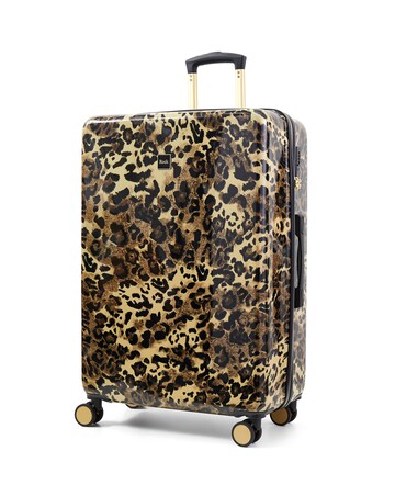 Rock Savannah Leopard Large Suitcase