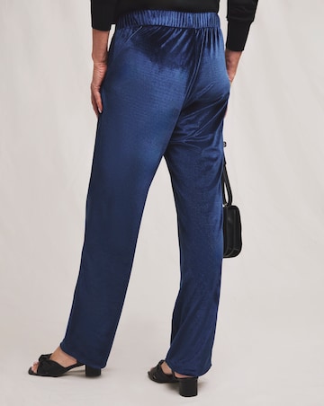 Julipa Velour Tapered Trouser