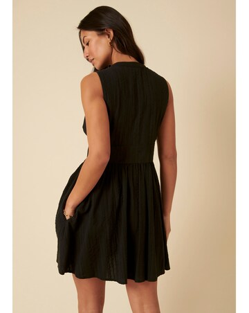 Nobody's Child Sleeveless Starlight Mini Dress Plain