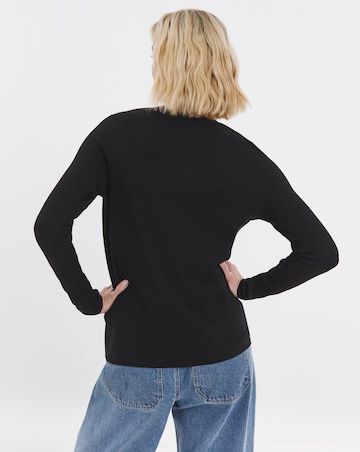 Black Tie Front Cardigan