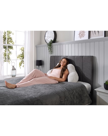 Waffle Fleece Cuddle Cushion