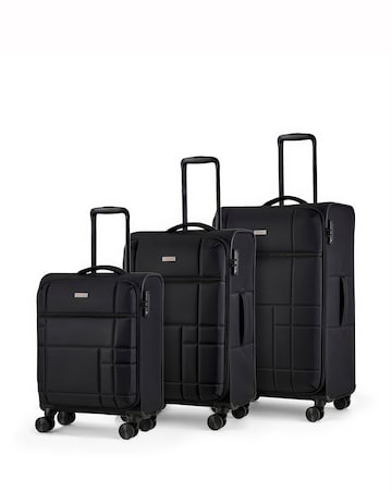 Rock Tokyo 3pc Suitcase Set