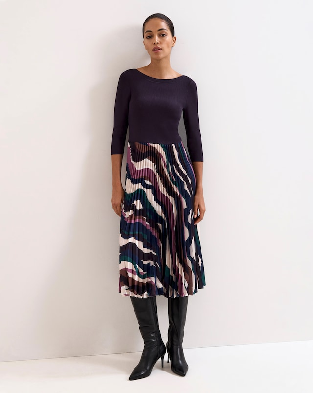 Phase Eight Woven Hem Verona Printed Dress
