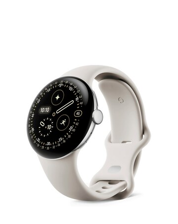 Google Pixel Watch 4 Wi-Fi 41mm - Porcelain/Silver