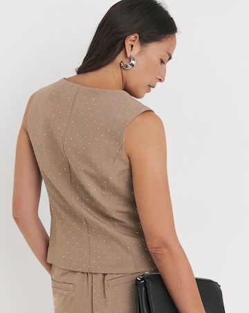 Hotfix Button Through Waistcoat