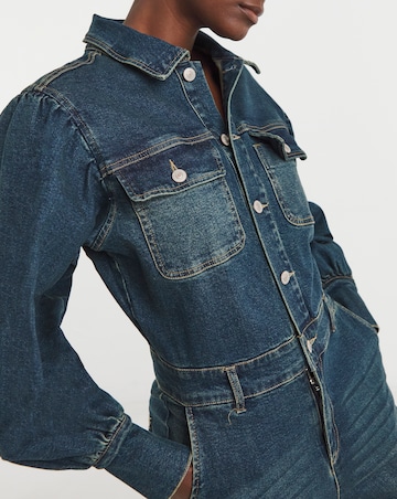 Indigo Denim Jumpsuit