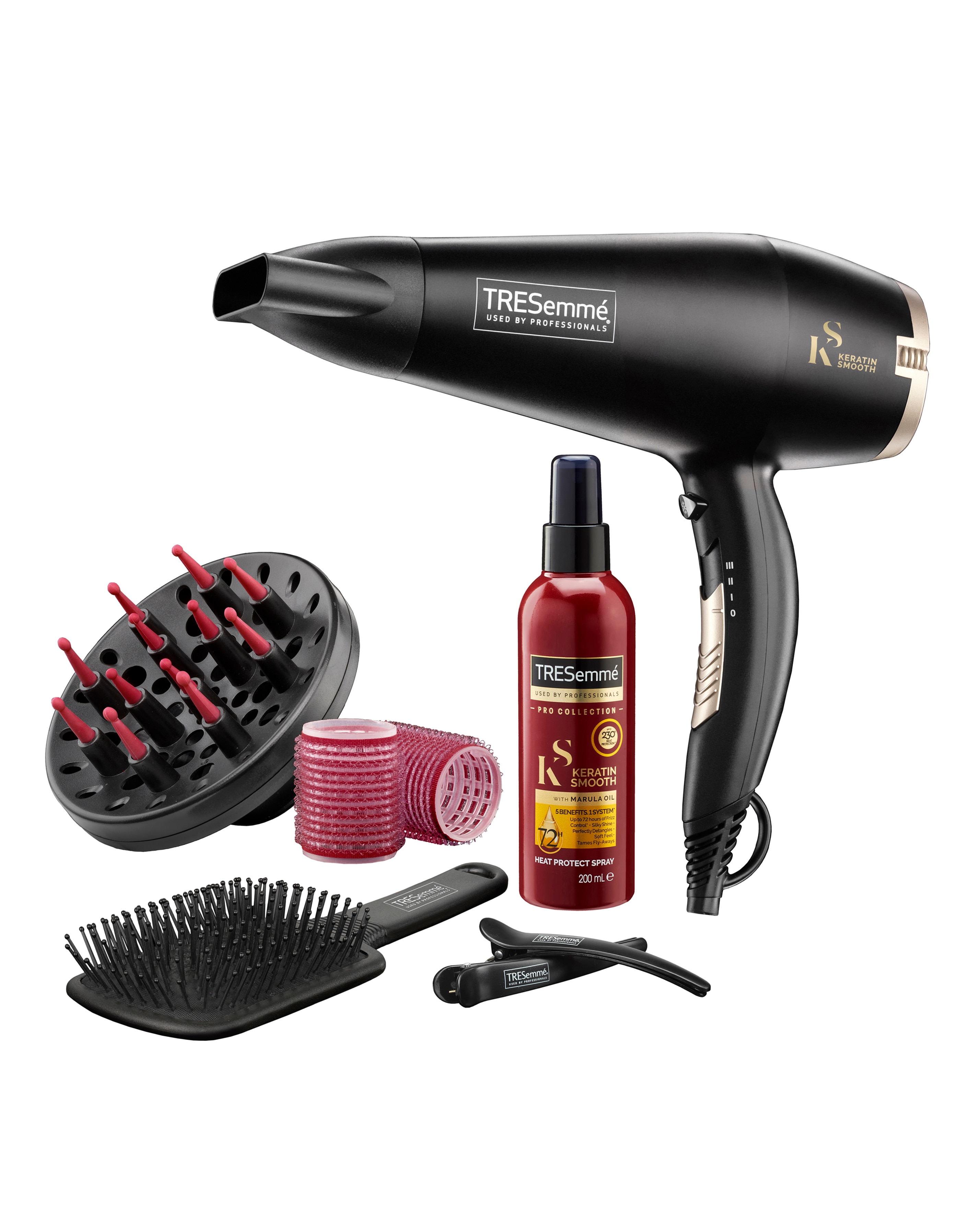 TRESemme Keratin Smooth Volume 2200 Blow Dry Set with Diffuser and Spray