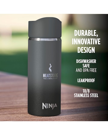 Ninja SipPerfect 16oz Hot Drink Bottle Black