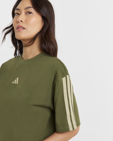 adidas 3 Stripes Boyfriend T-Shirt