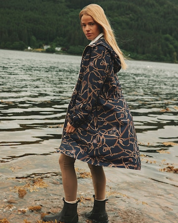 Joules Holkham Waterproof Packable Raincoat