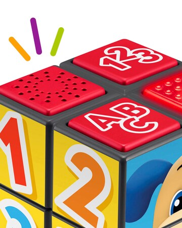 Fisher-Price Laugh & Learn Puppy's Activity Cube Learning Toy